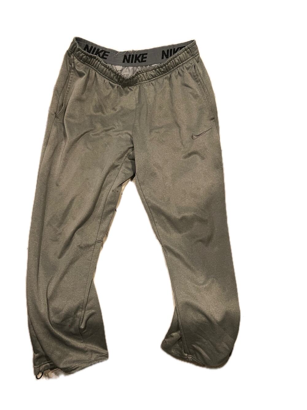 Nike Gray Therma Fit Sweatpants Joggers Mens Med